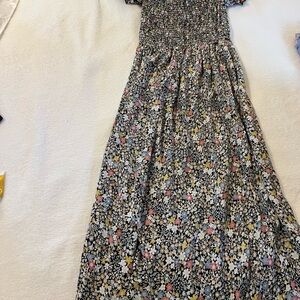 Floral Maxi Dress - Multicolor